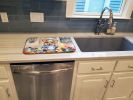 Corgi The Chef Dish Drying Mat Absorbent Dish Drying Mat Pad for Kitchen Counter Dish Drainer Mat for Countertop, 14 x 21", Multicolor
