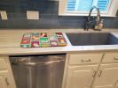 Lots of Great Pyrenees Dish Drying Mat Absorbent Dish Drying Mat Pad for Kitchen Counter Dish Drainer Mat for Countertop, 14 x 21", Multicolor