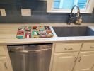 Lots of Siberian Husky Dish Drying Mat Absorbent Dish Drying Mat Pad for Kitchen Counter Dish Drainer Mat for Countertop, 14 x 21", Multicolor