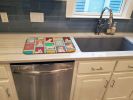 Lots of Wheaten Scottish Terrier Dish Drying Mat Absorbent Dish Drying Mat Pad for Kitchen Counter Dish Drainer Mat for Countertop, 14 x 21"