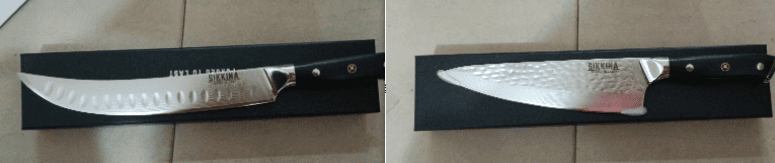 Stainless Steel Kitchen Knife Meat Cleaver (Option: Set)